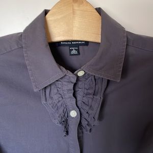 Banana Republic Grey Blouse